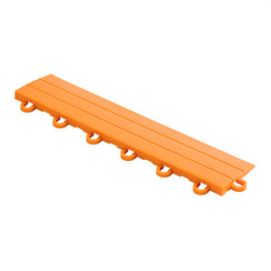 Orange Garage Floor Tile Ramp - Looped (10 Pack)