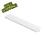 Speedway Tile White Garage Floor Tile Ramp - Pegged (10 Pack)