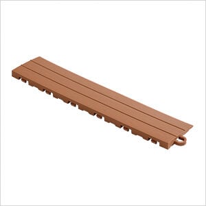 Brown Garage Floor Tile Ramp - Pegged (10 Pack)