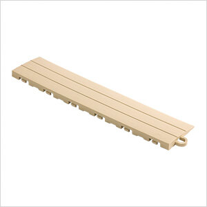 Mocha Garage Floor Tile Ramp - Pegged (10 Pack)