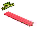 Speedway Tile Red Garage Floor Tile Ramp - Pegged (10 Pack)