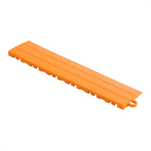 Orange Garage Floor Tile Ramp - Pegged (10 Pack)