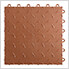 Diamondtrax Home 1ft x 1ft Chocolate Brown Garage Floor Tile (Pack of 10)