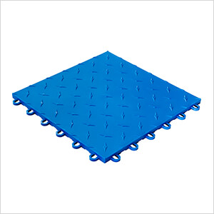 Diamondtrax Home 1ft x 1ft Royal Blue Garage Floor Tile (Pack of 10)