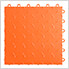 Diamondtrax Home 1ft x 1ft Tropical Orange Garage Floor Tile (Pack of 10)