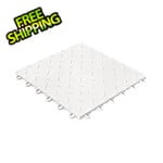 Swisstrax Diamondtrax Home 1ft x 1ft Arctic White Garage Floor Tile (Pack of 50)