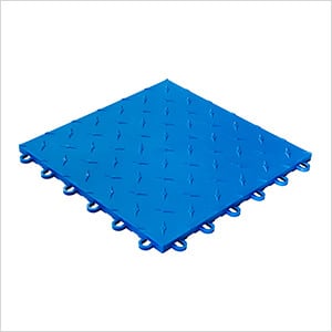 Diamondtrax Home 1ft x 1ft Royal Blue Garage Floor Tile (Pack of 50)