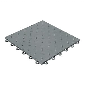 Diamondtrax Home 1ft x 1ft Slate Grey Garage Floor Tile (Pack of 50)