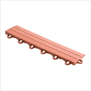 Diamondtrax Home 1ft Chocolate Brown Garage Floor Tile Looped Edge (Pack of 10)