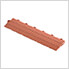 Diamondtrax Home 1ft Chocolate Brown Garage Floor Tile Looped Edge (Pack of 10)