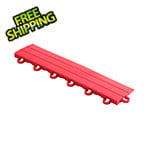 Swisstrax Diamondtrax Home 1ft Racing Red Garage Floor Tile Looped Edge (Pack of 10)