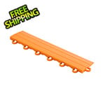 Swisstrax Diamondtrax Home 1ft Tropical Orange Garage Floor Tile Looped Edge (Pack of 10)