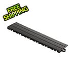 Swisstrax Diamondtrax Home 1ft Jet Black Garage Floor Tile Pegged Edge (Pack of 10)