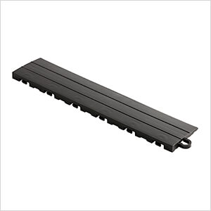 Diamondtrax Home 1ft Jet Black Garage Floor Tile Pegged Edge (Pack of 10)