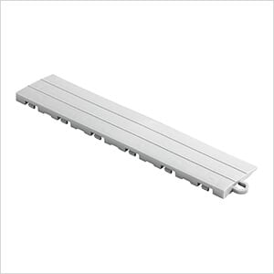 Diamondtrax Home 1ft Pearl Silver Garage Floor Tile Pegged Edge (Pack of 10)