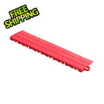 Swisstrax Diamondtrax Home 1ft Racing Red Garage Floor Tile Pegged Edge (Pack of 10)