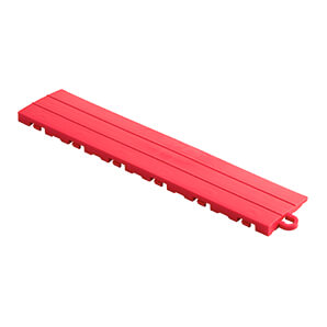 Diamondtrax Home 1ft Racing Red Garage Floor Tile Pegged Edge (Pack of 10)