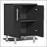 4-Piece Garage Cabinet Kit with Channeled Worktop in Midnight Black Metallic