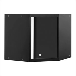 PRO Series Black Corner Cabinet