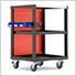 PRO Series Red Mobile Utility Cart