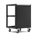 NewAge Products PRO Series Black Mobile Utility Cart