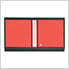 PRO 3.0 Series Red 42" Wall Cabinet