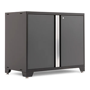 PRO 3.0 Series Grey 42" 2-Door Base Cabinet