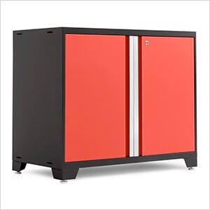 PRO Series Red 42" 2-Door Base Cabinet