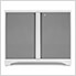 PRO 3.0 Series White 42" 2-Door Base Cabinet