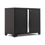 NewAge Garage Cabinets PRO Series Black 42" 2-Door Base Cabinet