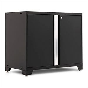 PRO 3.0 Series Black 42" 2-Door Base Cabinet