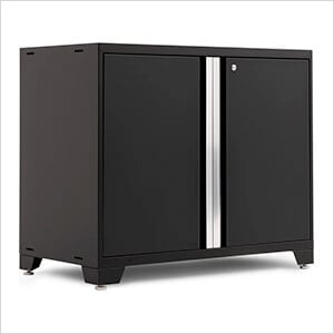 PRO Series Black 42" 2-Door Base Cabinet