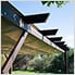 12 x 12 ft. Soft Top Aluminum Pergola (Espresso Frame / Mocha Canopy)