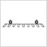 36-Inch Boot Rack