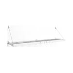 NewAge Products PRO Series 2 ft. x 8 ft. Wall Mounted Steel Shelf