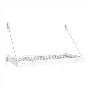 PRO Series 2 ft. x 4 ft. Wall Mounted Steel Shelf (2-Pack)