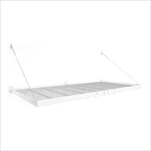 PRO Series 4 ft. x 8 ft. Wall Mounted Steel Shelf