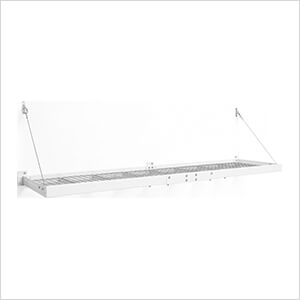 PRO Series 2 ft. x 8 ft. Wall Mounted Steel Shelf (2-Pack)
