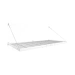 NewAge Garage Cabinets PRO Series 4 ft. x 8 ft. Wall Mounted Steel Shelf (2-Pack)