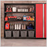 PRO Series Black 72" Wall Mounted Rack (2-Pack)