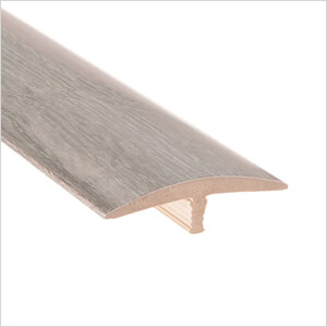 Gray Oak Vinyl 46-Inch T-Molding Transition Strip