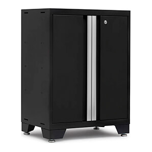 BOLD Series Black 2-Door Base Cabinet