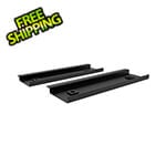 NewAge Garage Cabinets 12-Inch Slatwall Brackets (2 Pack)