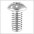 Button Head 304 Stainless Steel Screws (10 Pack)