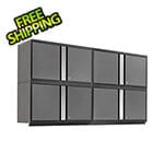 NewAge Garage Cabinets PRO Series Grey 42" Wall Cabinet (4 Pack)