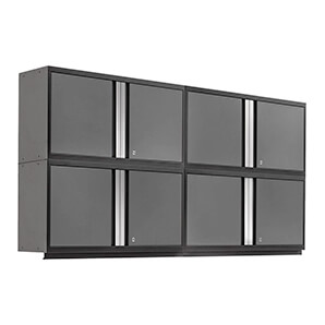 PRO 3.0 Series Grey 42" Wall Cabinet (4 Pack)