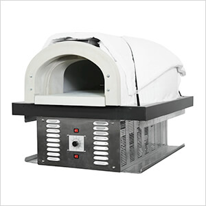 38" x 28" Natural Gas / Wood Fired Hybrid Pizza Oven DIY Kit (Commercial)