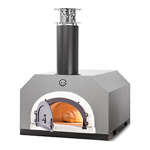 27" x 22" Countertop Wood Fired Pizza Oven (Silver Vein)