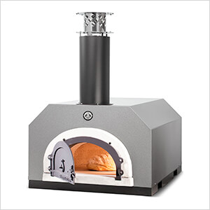 27" x 22" Countertop Wood Fired Pizza Oven (Silver Vein)