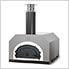 27" x 22" Countertop Wood Fired Pizza Oven (Silver Vein)